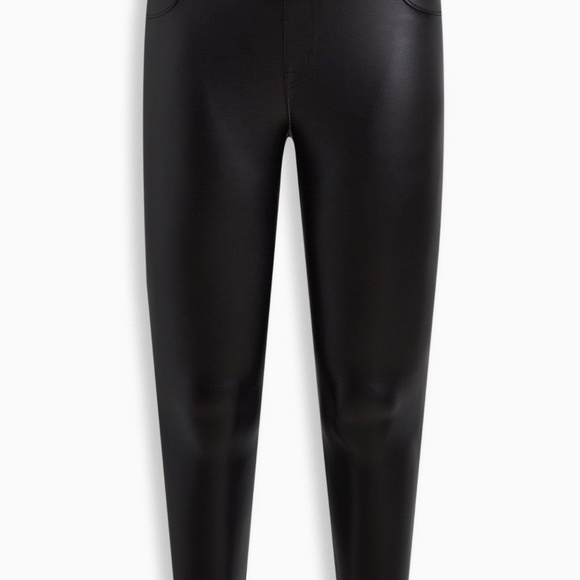 TORRID * Full Length Signature Waist Faux Leather Pocket Legging NWOT - Picture 2 of 16